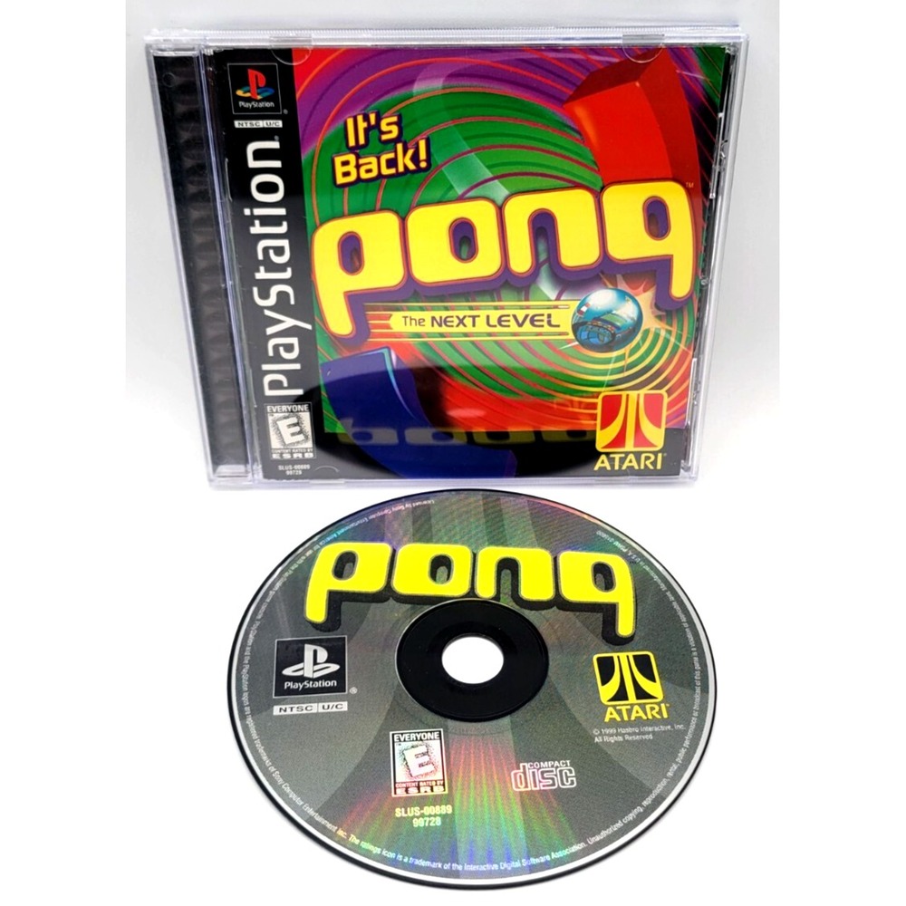 Pong The‎ Next Level PS1 PlayStation 1 Complete IN BOX CIB
